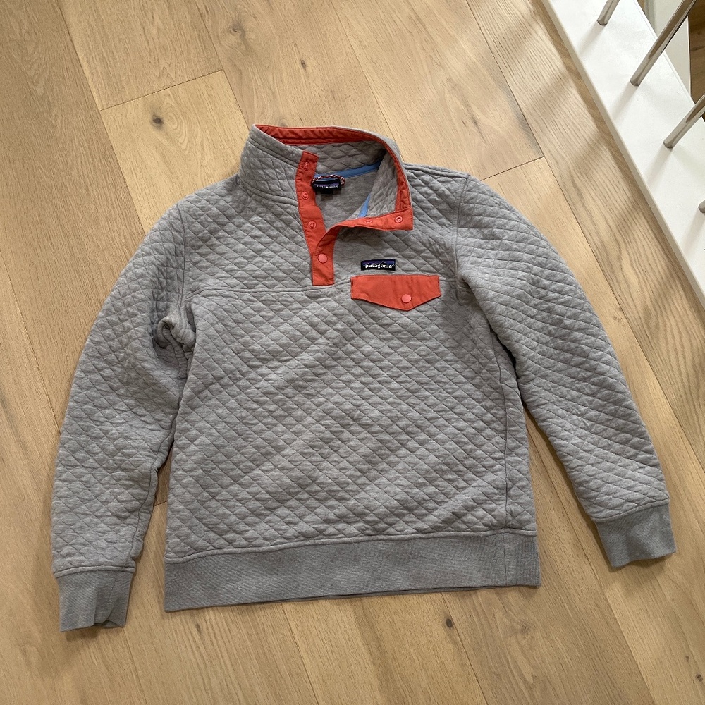 Patagonia Quilted Synchilla Pullover - Size Small